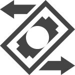 Money Exchange SVG Icon